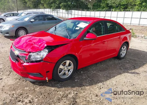 2014 Chevrolet Cruze 1Lt Auto из США, поврежденный, VIN 1G1PC5SB8E7288682